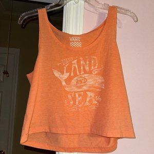 Coral Vans "Land and Sea '66" Tank Top Size Medium 🐋